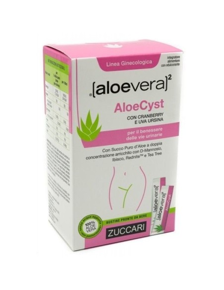 AloeVera 2 AloeCyst Integratore Benessere Vie Urinarie